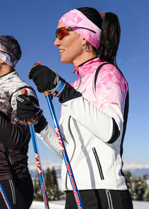 Лыжные палки KV+ Tornado Blue Clip 22P004Q