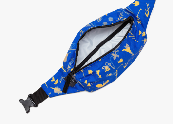 Сумка Enklepp & Barking Store Mako 2.0 Waist Bag (flowers blue background)