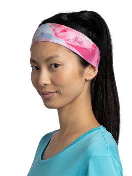 Повязка Buff CoolNet UV Slim Headband Esmerald Fluor Fuchsia 138033.568.10.00