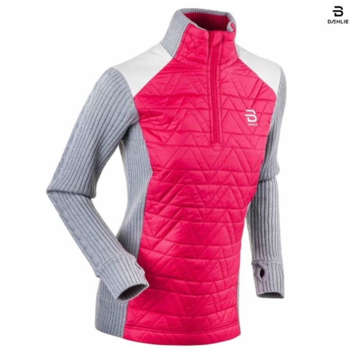 Свитер Bjorn Daehlie 2020-21 Half Zip Comfy for women Bright Rose 332025_33000 в Твери