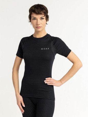 Футболка Moax Active Pro SS жен. MX114060/10000 черный