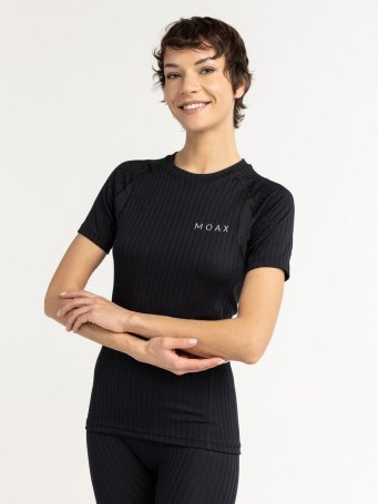 Футболка Moax Active Pro SS жен. MX114060/10000 черный