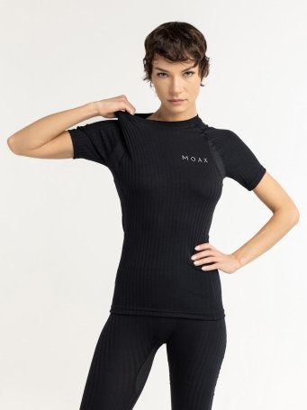 Футболка Moax Active Pro SS жен. MX114060/10000 черный
