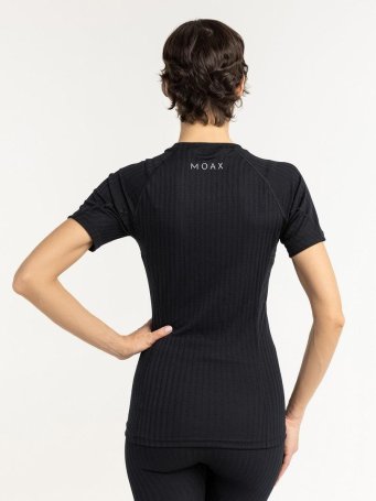 Футболка Moax Active Pro SS жен. MX114060/10000 черный