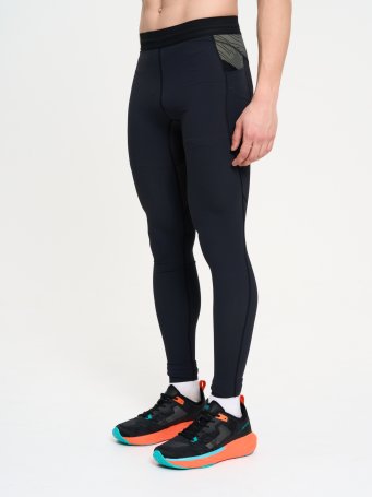 Тайтсы Bivium &quot;Кросс 2.0&quot; муж. черн._зелен.