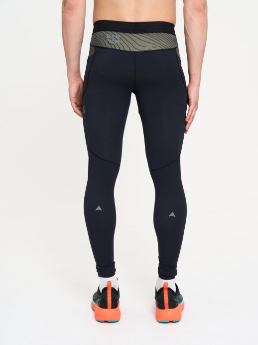 Тайтсы Bivium &quot;Кросс 2.0&quot; муж. черн._зелен.