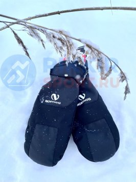 Варежки NORTHUG FRAMVERRAN Черный PN01017-400