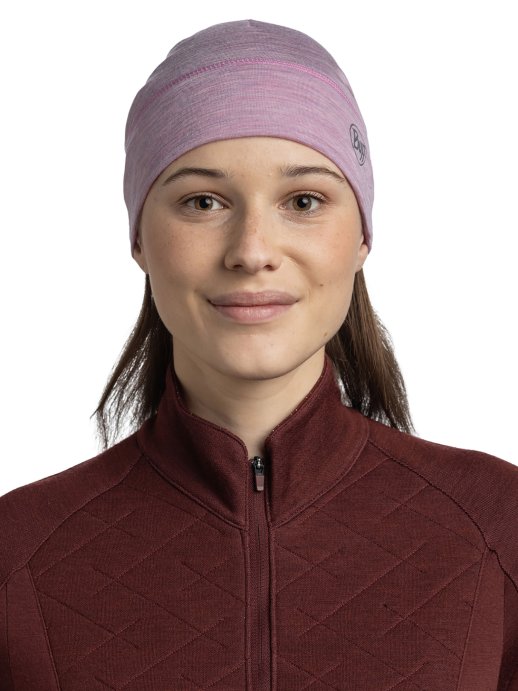 Шапка Buff Merino Lightweight Hat Solid Pansy 113013.601.10.00