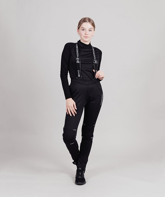 Брюки Nordski Jr. Premium Black NSJ410100