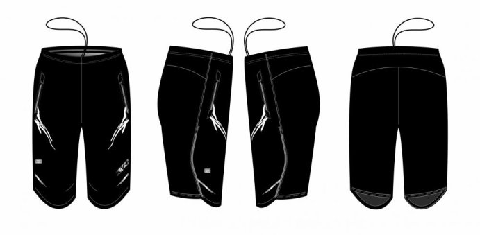 Шорты KV+ TORNADO winter shorts, black 20V123.1 в Твери