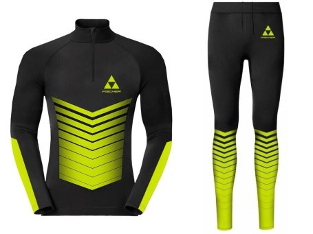 Гоночный костюм FISCHER Nordic (черно-лим.) GR8112-101