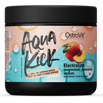 Aqua Kick Электролит OstroVit  300 гр. (Персик)
