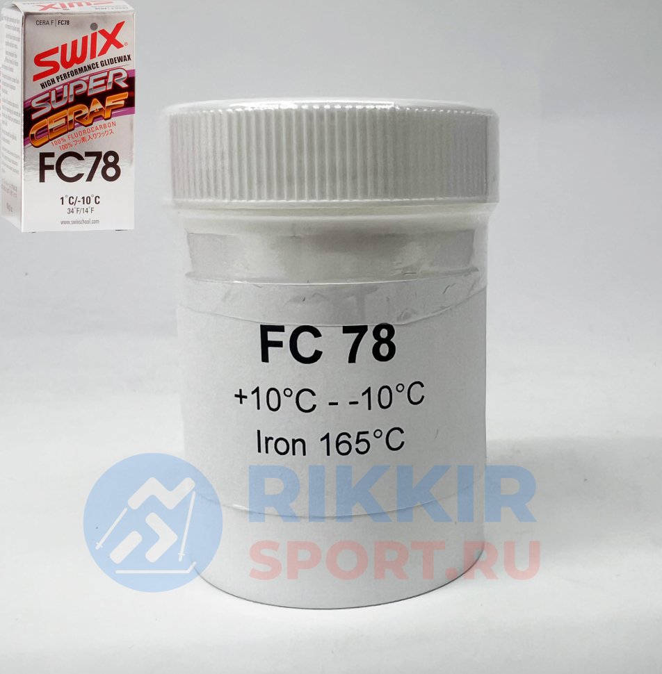 Swix CERAF FC10X & FC7X セット Порошок Swix Cera FC10X 0…+20°С высокофторовый 30 гр купить в av