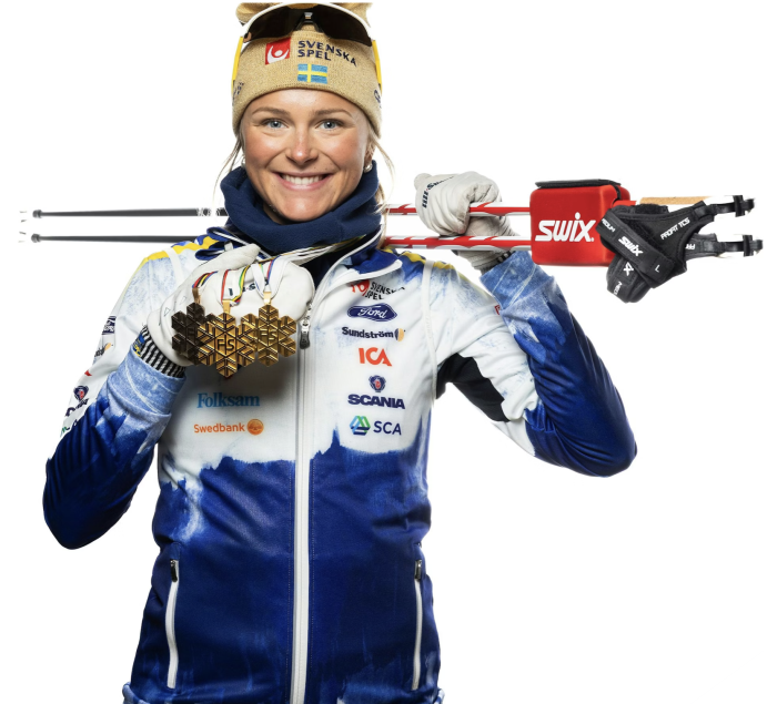 Лыжные палки SWIX Triac 5.0 XCT50 - 1600 с темляками