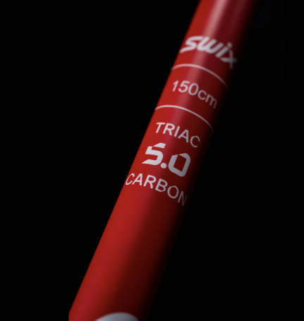 Лыжные палки SWIX Triac 5.0 XCT50 - 1600 с темляками