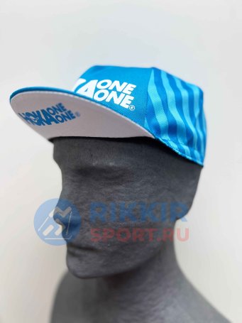 Кепка для бега HOKA голубая (полосатая) 186591