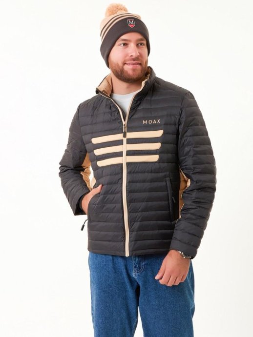 Куртка пуховая MOAX Dachstein муж. MX2303/10000 чёрный