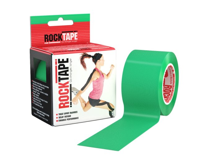 тейп-лента RockTape Classic, 5см х 5м, зеленый RCT100-GR-OS в Твери