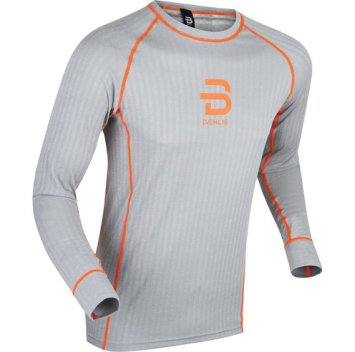 Футболка с длинным рукавом беговая Bjorn Daehlie 2020-21 Endurance Tech for men Light Grey Melange 333300_93501