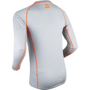 Футболка с длинным рукавом беговая Bjorn Daehlie 2020-21 Endurance Tech for men Light Grey Melange 333300_93501