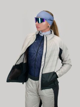 Куртка NONAME HYBRID JACKET LIGHT BEIGE/DK GREY WOS