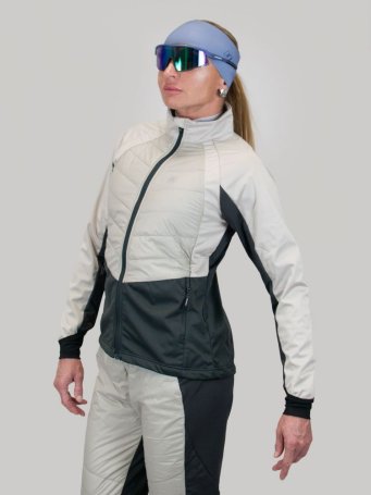 Куртка NONAME HYBRID JACKET LIGHT BEIGE/DK GREY WOS