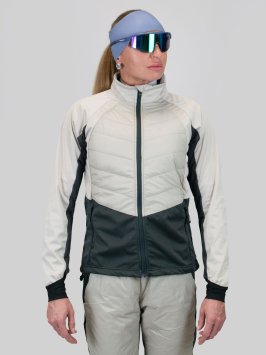 Куртка NONAME HYBRID JACKET LIGHT BEIGE/DK GREY WOS