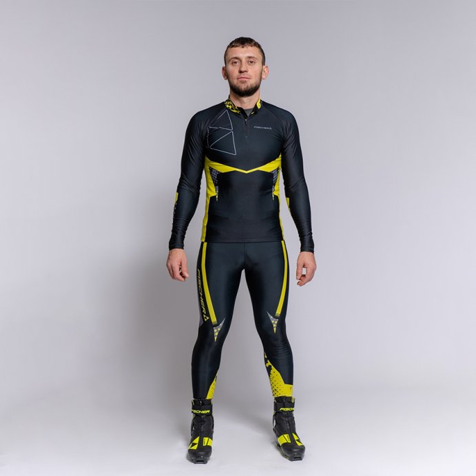 Гоночный костюм FISCHER Nordic (черно-лим.) GR8234-101 в Твери