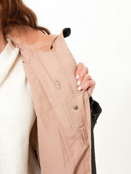 Пальто пуховое MOAX Dachstein жен. MX2308/10000 чёрный