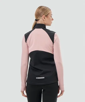 Жилет тренировочный Nordski Core Black/Soft Pink W NSW665431