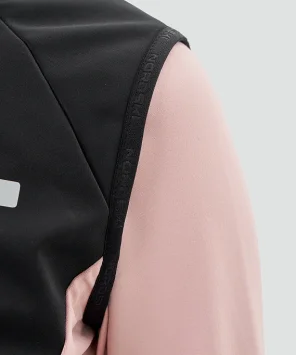 Жилет тренировочный Nordski Core Black/Soft Pink W NSW665431