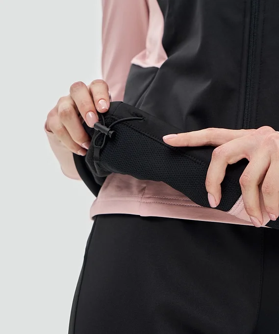 Жилет тренировочный Nordski Core Black/Soft Pink W NSW665431