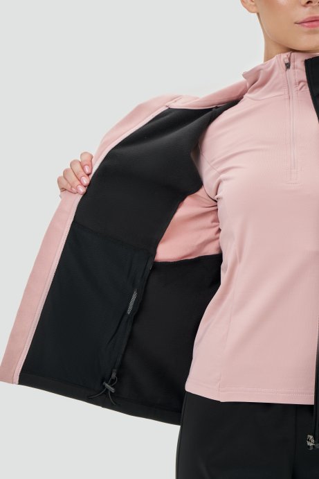 Жилет тренировочный Nordski Core Black/Soft Pink W NSW665431