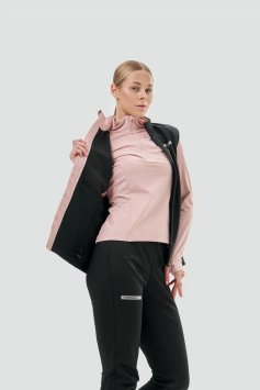 Жилет тренировочный Nordski Core Black/Soft Pink W NSW665431