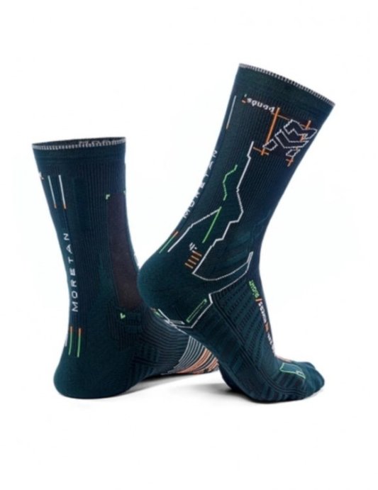 Носки спортивные Moretan Multisport Squad SA-201065 зеленые в Твери