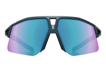 Очки солнцезащитные KOO HYPE (синие матовые / зеркальные бирюзовые)