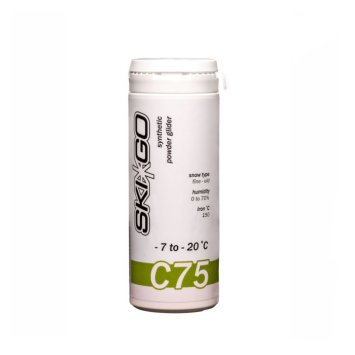 Ускоритель SKIGO C75 Green (для стар. снега влажн. 40-70%) (-7°С -20°С) 60 г.