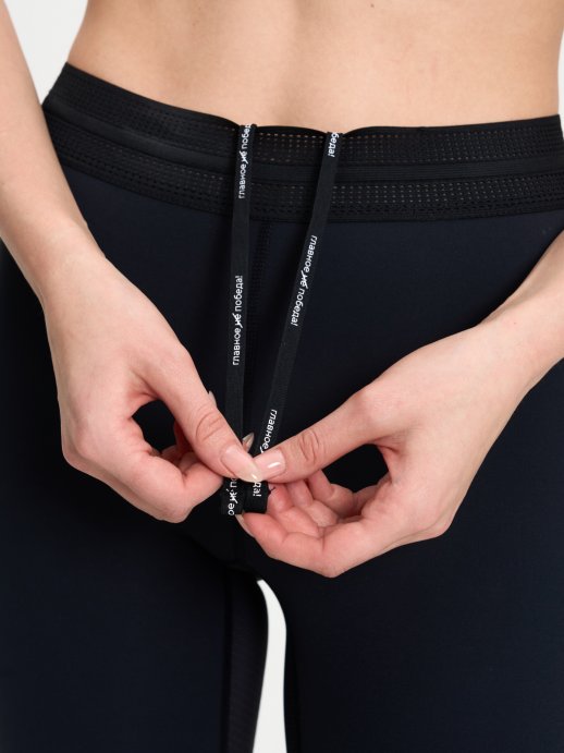 Тайтсы Bivium &quot;Кросс 2.0&quot; жен. черн._бордов.