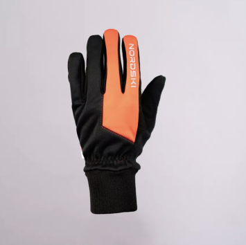 Перчатки Nordski Jr.Motion Black/Red WS NSJ136190