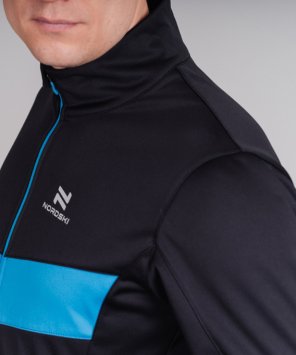 Куртка Nordski Base Black/Blue NSM810170