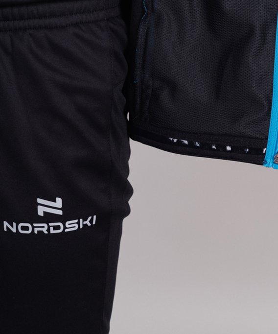 Куртка Nordski Base Black/Blue NSM810170