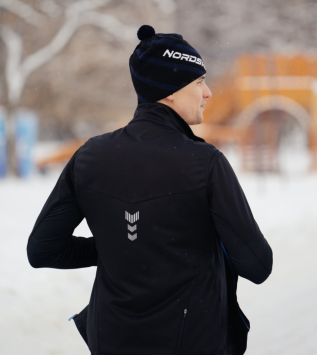 Куртка Nordski Base Black/Blue NSM810170