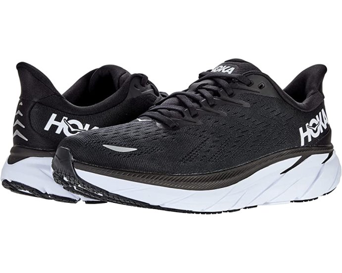 Кроссовки Hoka M CLIFTON 8 Black / White