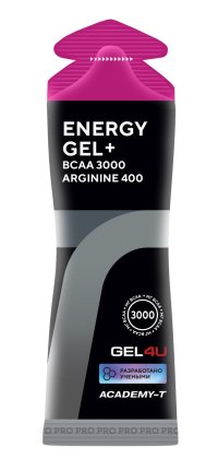 Гель энергетический углеводный с BCAA и Аргинином GEL4U 60мл.