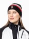Шапка Moax Tradition Sport stripe 23575M/10010 черный/красный 56