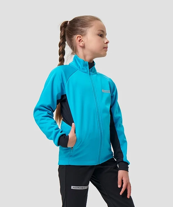 Тренировочная куртка Nordski Jr. Core Breeze/Black NSJ667734