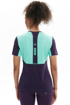 Футболка Bivium Темп 3.0 жен. сливовый