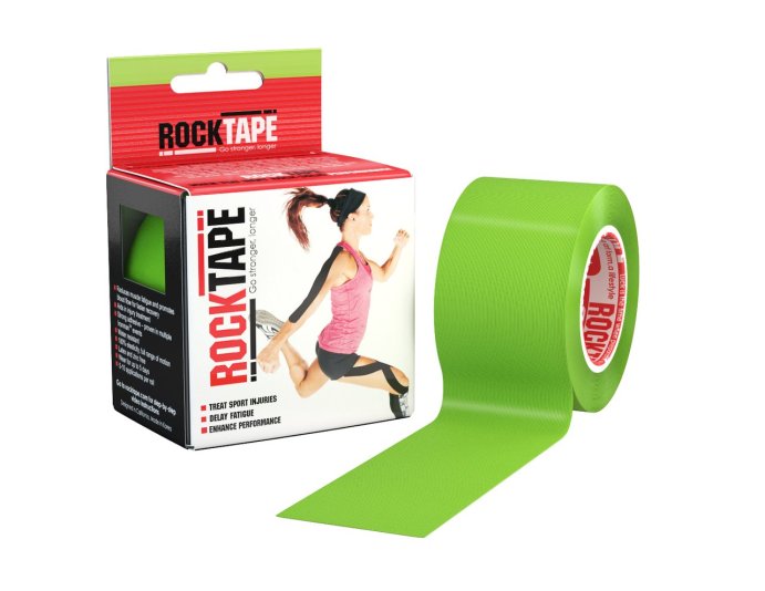 тейп-лента RockTape Classic, 5см х 5м, лайм-зеленый RCT100-LG-OS в Твери