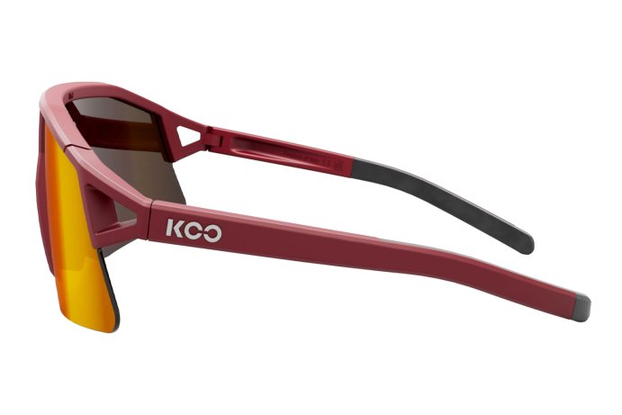 Очки солнцезащитные KOO HYPE (красные матовые / зеркальные красные) в Мурманске