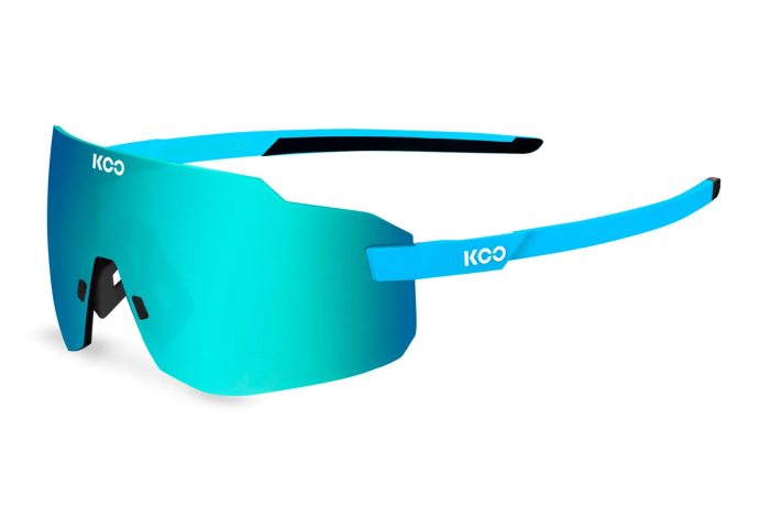 Очки солнцезащитные KOO SUPERNOVA (голубые/зеркальные бирюзовые) в Перми